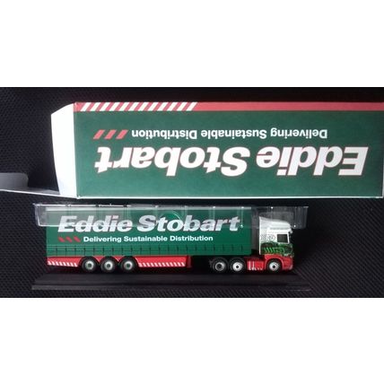 eddie stobart Model Lorry Scania Top Line Curtain Side Karen Patricia H123