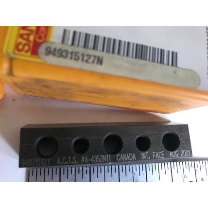 lot 5 SANDVIK INSERT TOOL BIT CLAMP LATHE 949315127 int. FACE #A-4352N11,SC