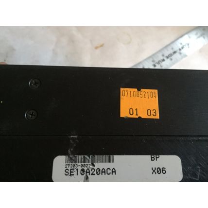 ADVANCED MOTION CONTROLS SE10A20ACA SERVO AMPLIFIER SINUSOIDAL BRUSHLESS ,FD