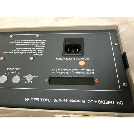 THIEDIG MILLI-TO 2 CURRENT RESISTANCE METER,MILLI-TO 204 321 ,EN