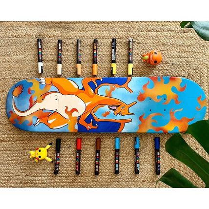 POSCA PC-5M Permanent Marker Paint Pens. Medium Bullet Tip, 8 Pastel Colours NEW