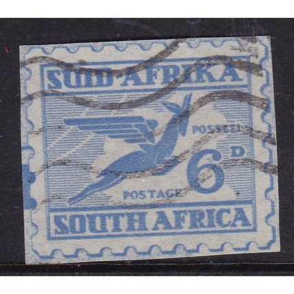 South Africa 6d Pegasus Stationary Cut Out VGC