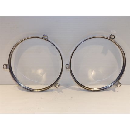 1970 Plymouth Cuda Headlight Retaining Rings OEM Barracuda 1972 73 74
