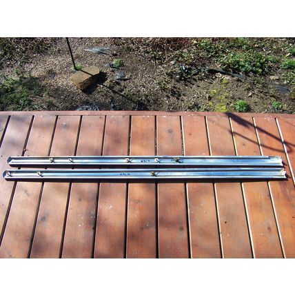 1964 PLYMOUTH FURY 4D QUARTER PANEL TRIM 2 PCS OEM
