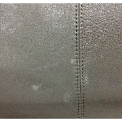A Very Beautiful Gray Leather Braun Buffel Handbag