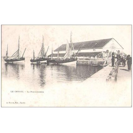 44 - Le Croisic - la poissonnerie