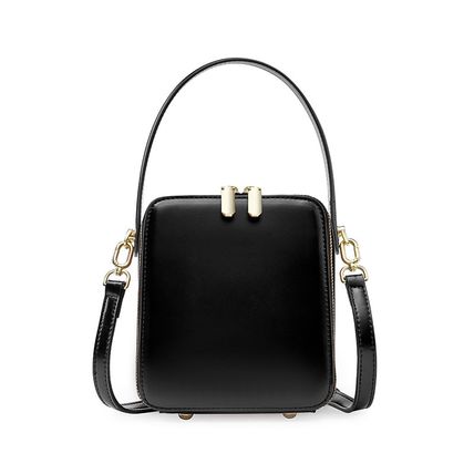 Women Handbag Genuine Leather Shoulder Bags Black
