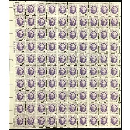 Elizabeth Blackwell Sheet of 100 - 18 Cent Postage Stamps Scott 1399