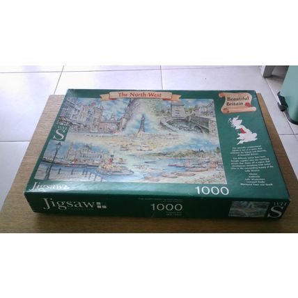 BEAUTIFUL BRITAIN: THE NORTH-WEST Jigsaw Puzzle (1000 Piece) W H Smith