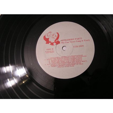 Frosty and The Fun Street Gang LP-SLEIGH RIDE PARTY