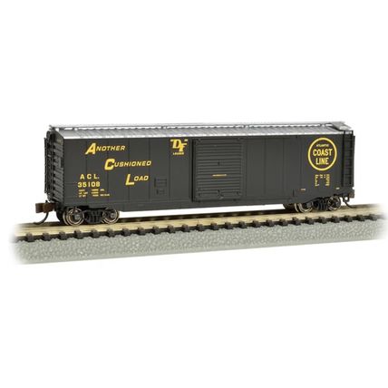 Bachmann USA 19458 50' Sliding Door Box Car Atlantic Coast Line N Gauge - NEW