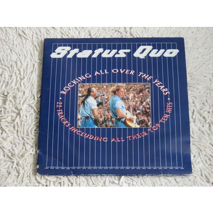 STATUS QUO, ROCKING ALL OVER THE YEARS, GATEFOLD DOUBLE VINYL LP.