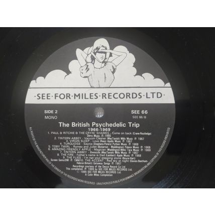 VARIOUS ARTISTS – THE BRITISH PSYCHEDELIC TRIP 1966 – 1969 - 12" ALBUM