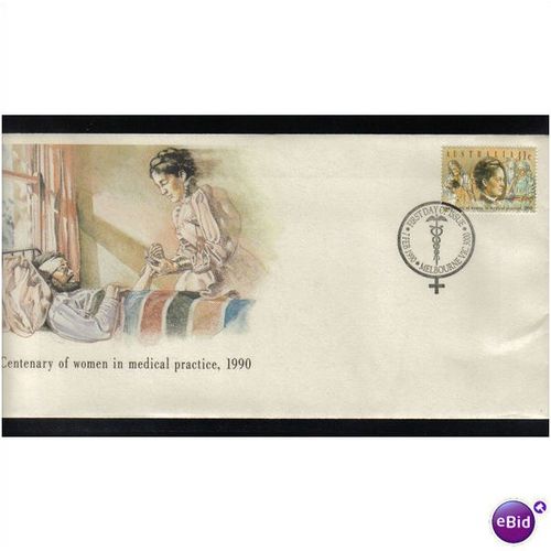1990 AUSTRALIA WOMEN IN MEDICAL PRACTICE FDC