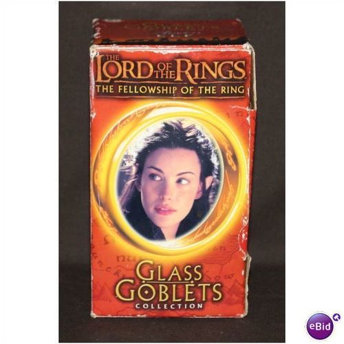 2001 Burger King Lord of the Rings Arwen Glass with Box