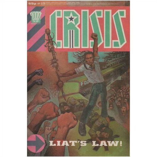 MAGAZINE - 2000AD PRESENTS: CRISIS NO. 19