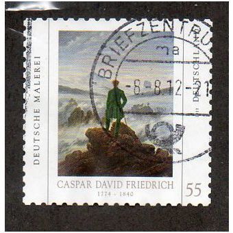 GER 2011 €0.55 (S/A) 'GERMAN PAINTING' FINE USED (EBID30-657)