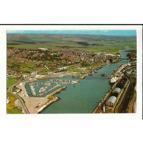 Sussex NEWHAVEN Harbour Postcard by Photo Precision (PT3466)