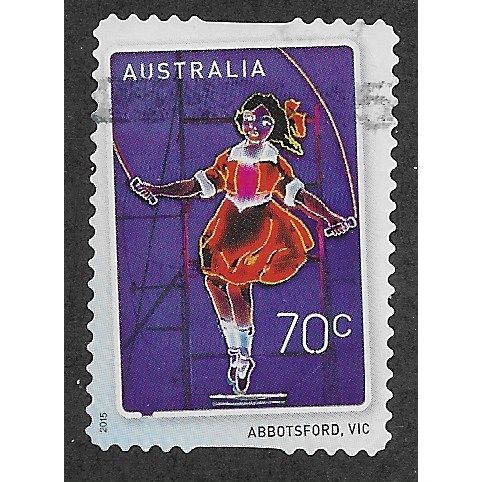 AUS 2015 70c (S/A) 'SIGN OF THE TIMES' FINE USED (EBID64-189)