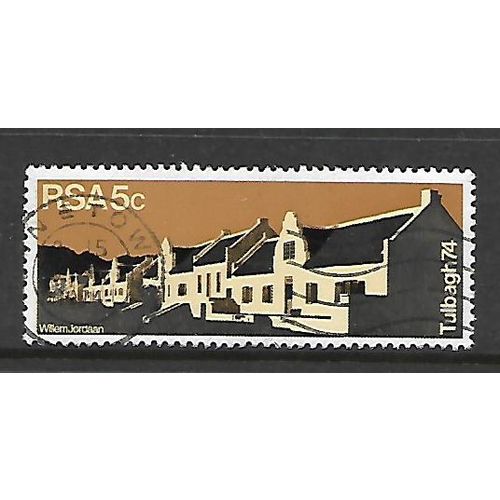 SOUTH AFRICA 1974 5c RESTORED CHURCH STREET SG 341 FINE USED#