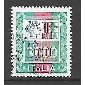 ITALY 1978 NEW DAILY STAMPS 3000L SG1580 FINE USED#