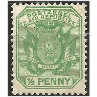 Transvaal 1896 SG216 1/2d Green Unmounted Mint . .. .