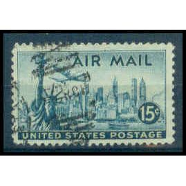 Used C35 15c N.Y. City Skyline Fine Plus WA0531
