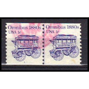 Used 1897 1c Omnibus Very Fine CNP Left 1 PA0290