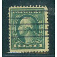 Used 405 1c George Washington Fine Plus A08535
