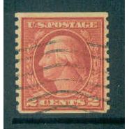 Used 492 2c George Washington Fine Plus A09927
