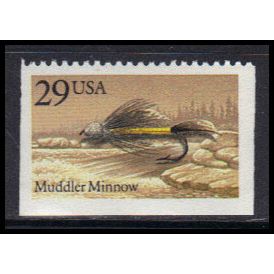 2549 29c Muddler Minnow Fly Very Fine MNH BPS KA9749