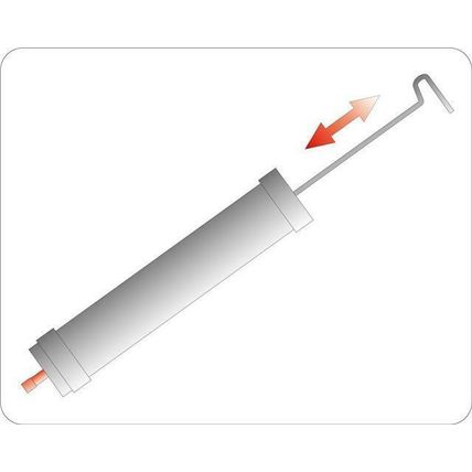 YATO hand oil suction fluid vacuum, oil drainer, hand syringe pump (YT-0708)