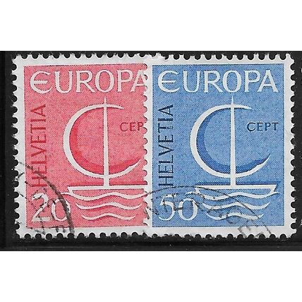 1966 Michel 843/844 - fine used (o)