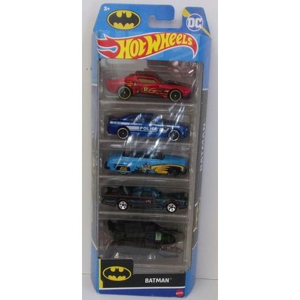HOT WHEELS BATMAN 5- PACK Diecast set (2022)