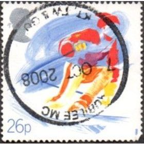 1988 Sports Organisations 26p, Ski Club of Great Britain. Very Fine Used