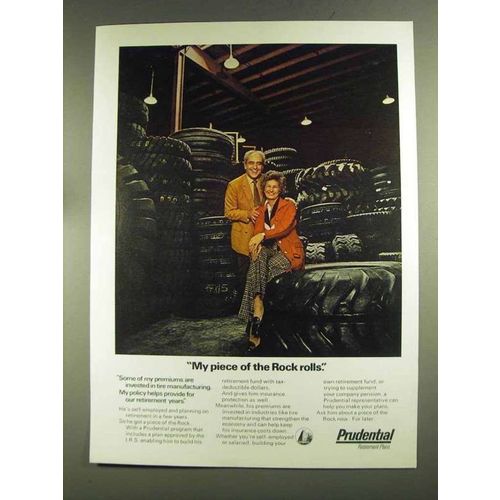1972 Prudential Insurance Ad - My Rock Rolls