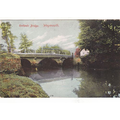 Radipole Bridge Weymouth Dorset Postcard (Dor75994)