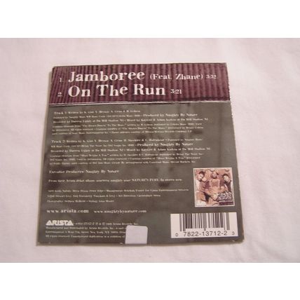 Naughty By Nature 5" CD Single w/Cover-JAMBOREE(FEATURING ZHANE/ON THE RUN)