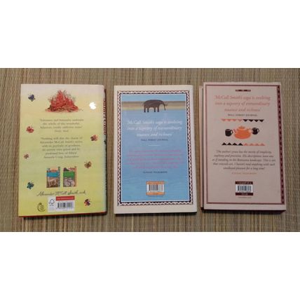 Alexander McCall Smith Large Hardcover Books The No.1 Ladies Detective Agency