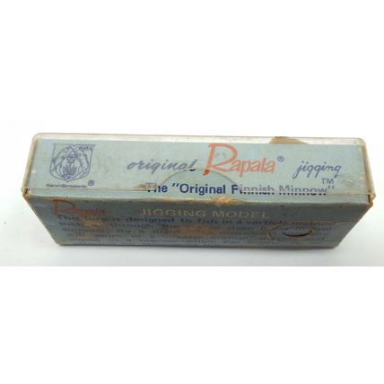 Vintage Rapala Original Jigging Finnish Minnow Collectible W/ Original Box
