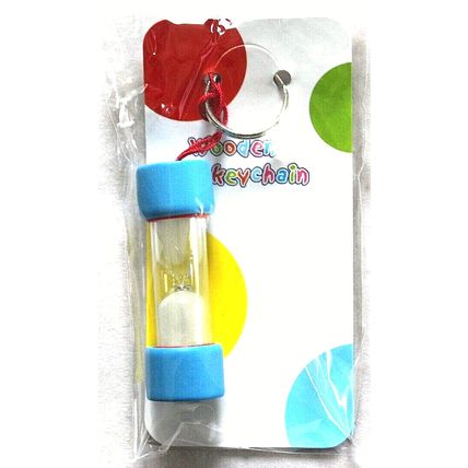 24 Toyslink Wooden Hourglass Children 's Key Chains