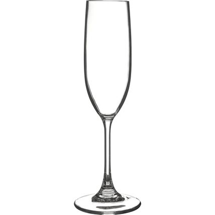 Carlisle Alibi Champagne Flutes-Plastic-6 Ounces-Clear-4 PACK-NEW-FAST SHIPPING