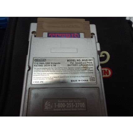 Nintendo Game Boy Pocket Console MGB-001 Tetris Donkey Kong F-1 Racing Baseball