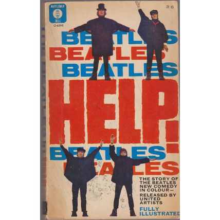 The Beatles in Help 1st Edition Mayflower Bell August 1965