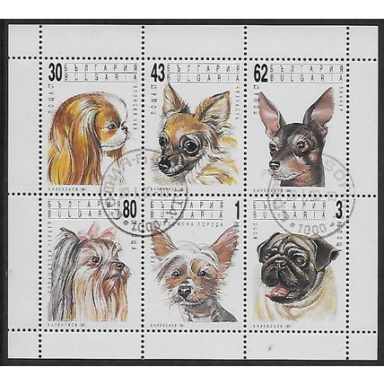 Mi Kl 3929/34: Dogs