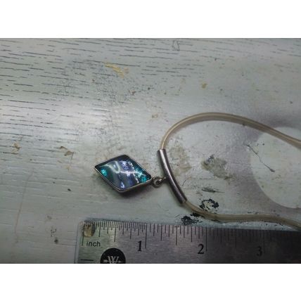 Sea Glass & Sterling Necklace