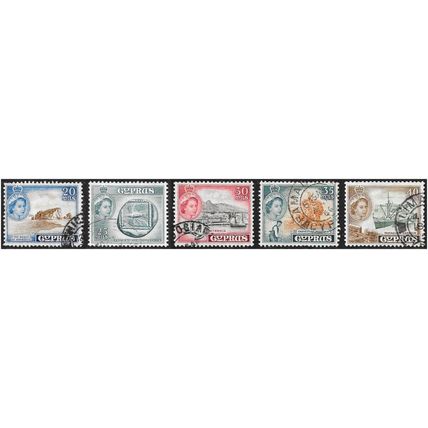 1955 Queen Elizabeth II Set - Fine Used C6