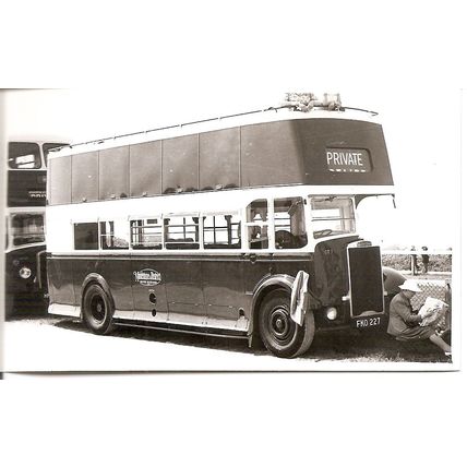 Black & White Photograph of Maidstone & District Motor Services Ltd. - FKO 227