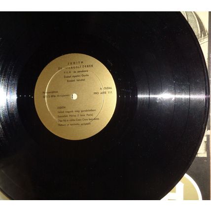 JUDITH ES VILAGSLAGEREK - vinyl LP Gyula Apatini, Filu George Vig, Zolan Zorandy