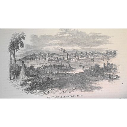 A Trip to Canada - Story & 8 Prints - Ballou's Pictorial, June 6, 1857. Original